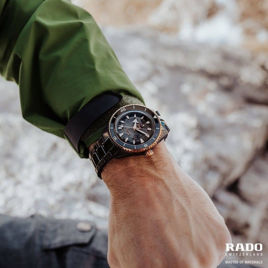 Always make it an adventure to remember with your @rado Captain Cook High-Tech Ceramic.