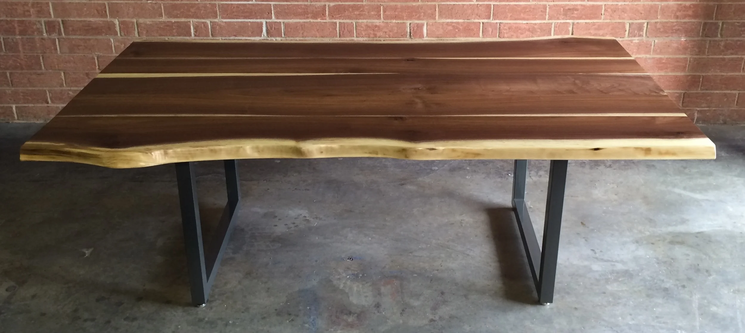 live edge walnut