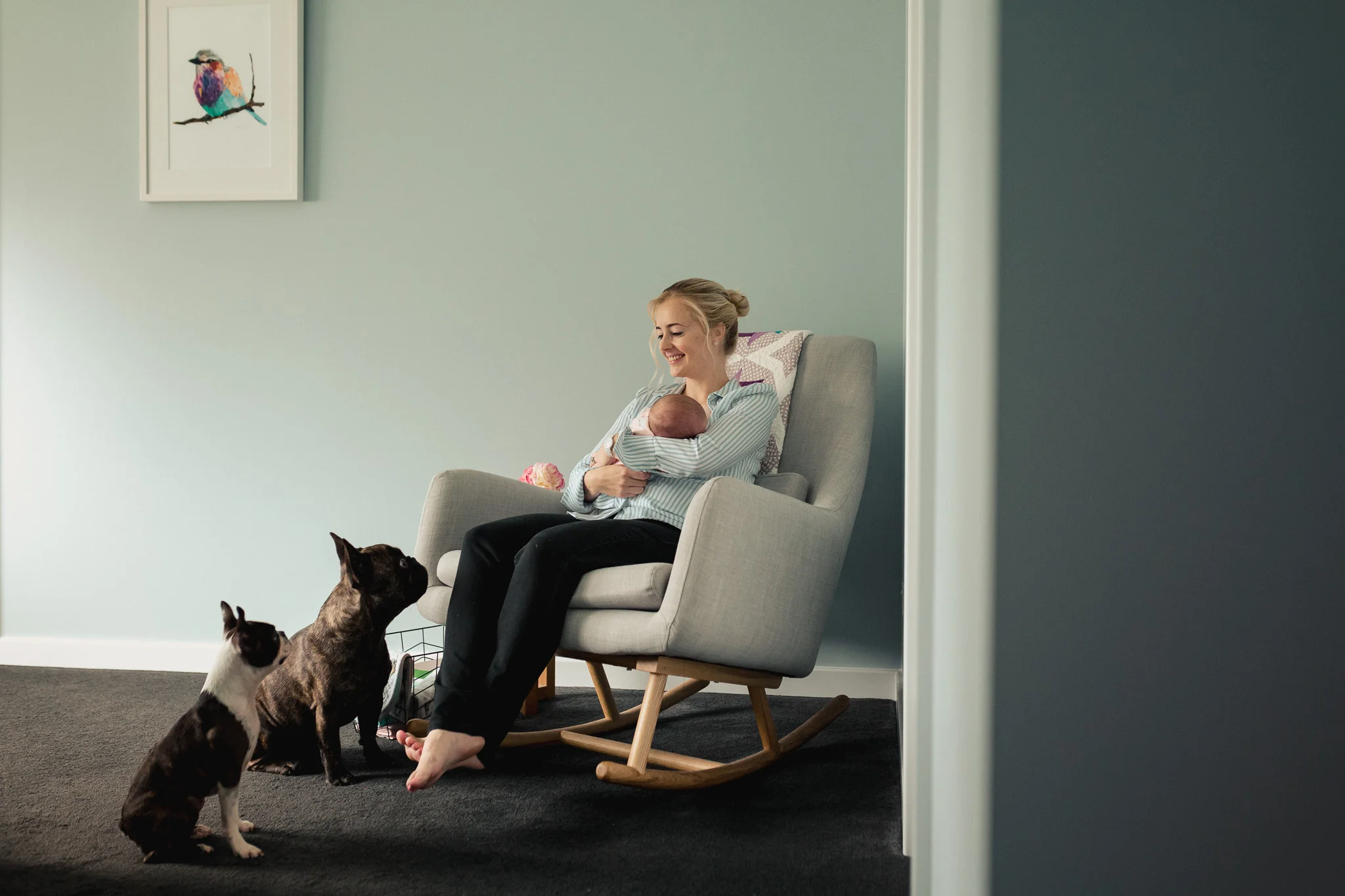 In-home newborn family photography - Albury-Wodonga Lifestyle Photographer