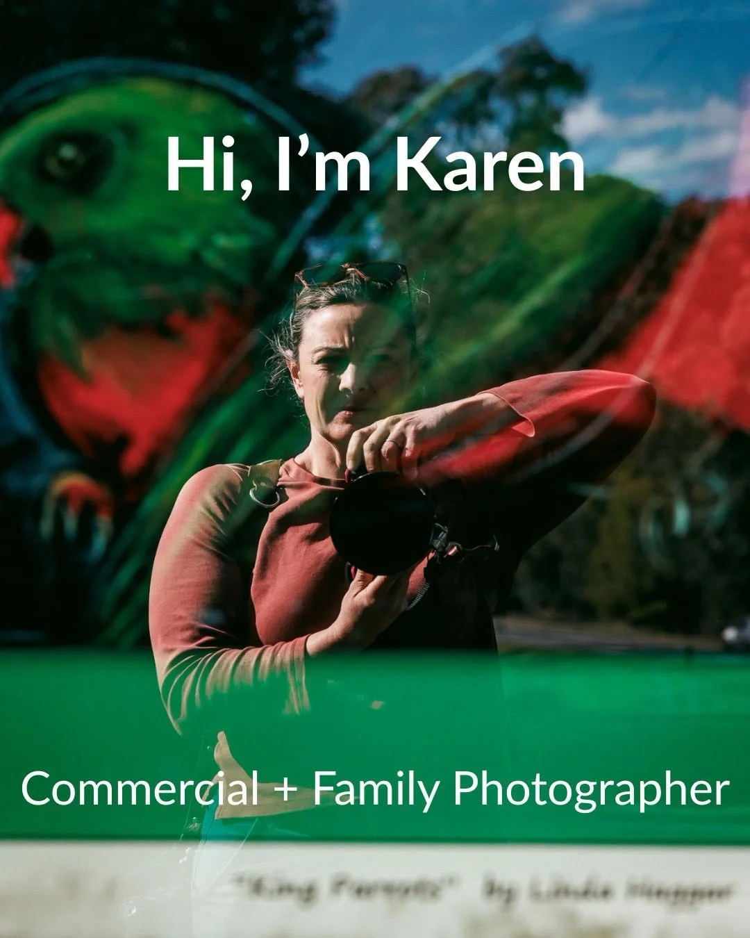 Little introduction to all those new people who have started following me!
Hi 👋. I&rsquo;m Karen!
I photograph people in places!.
Family &amp; commercial photographer based in Albury &amp; North East Vic.