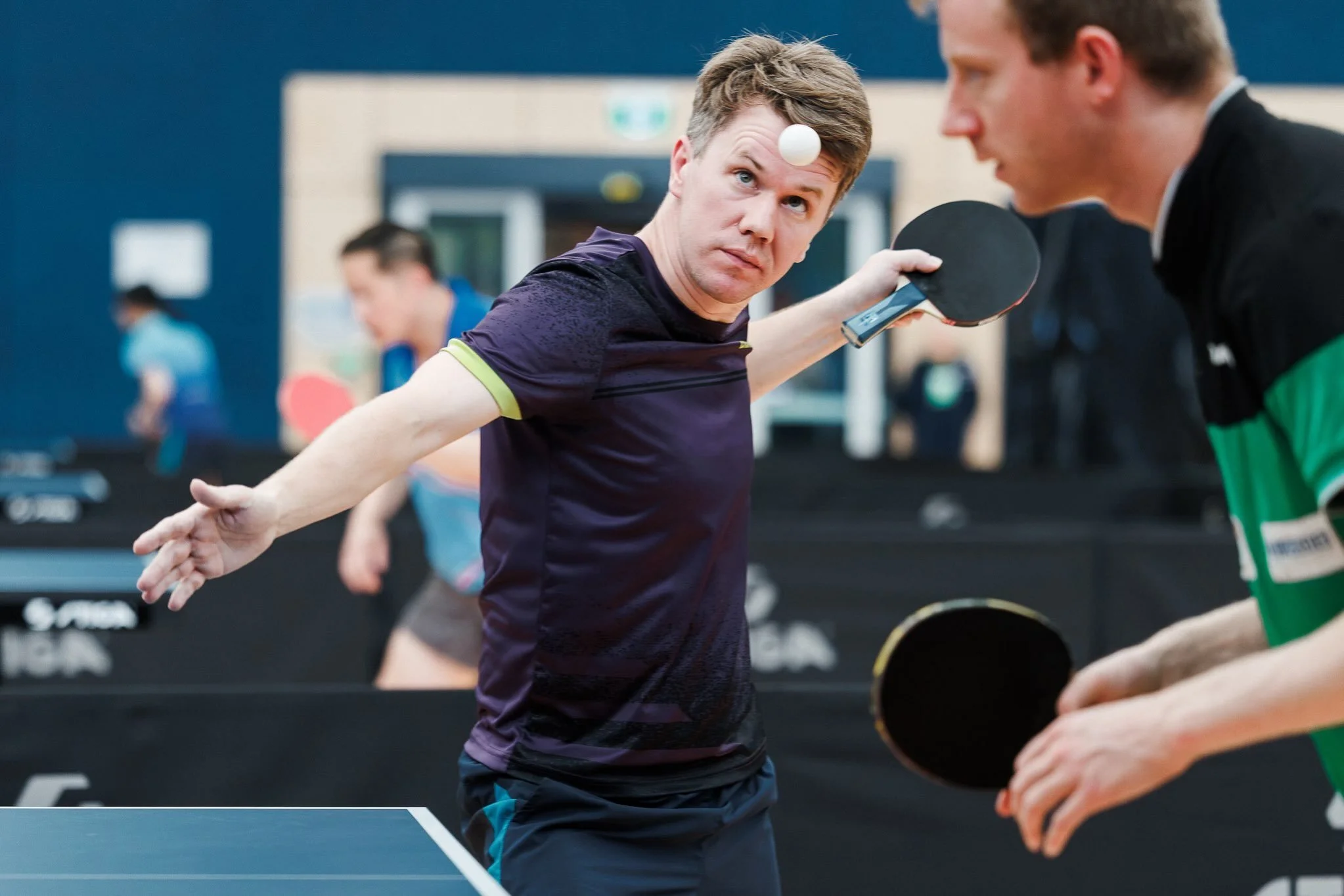 Something a bit different&hellip; I got to photograph the National Veterans Table Tennis Championship held in Albury last week, on behalf of the National Library of Australia. 
Some friendly rivalry, laughter, friendships, and a whole lot concentrati