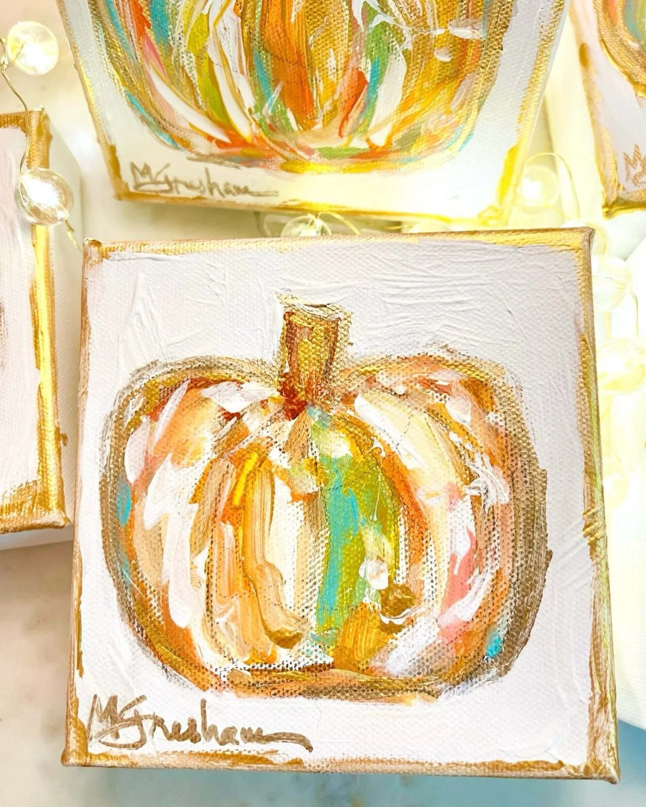 🍁Happy Fall Y&rsquo;all🍁Shop my Pumpkin Sale now in my Fall Shop with free shipping! Hurry, limited quantities. #falldecor #yeahthatgreenville #shopsmall #art #artsale