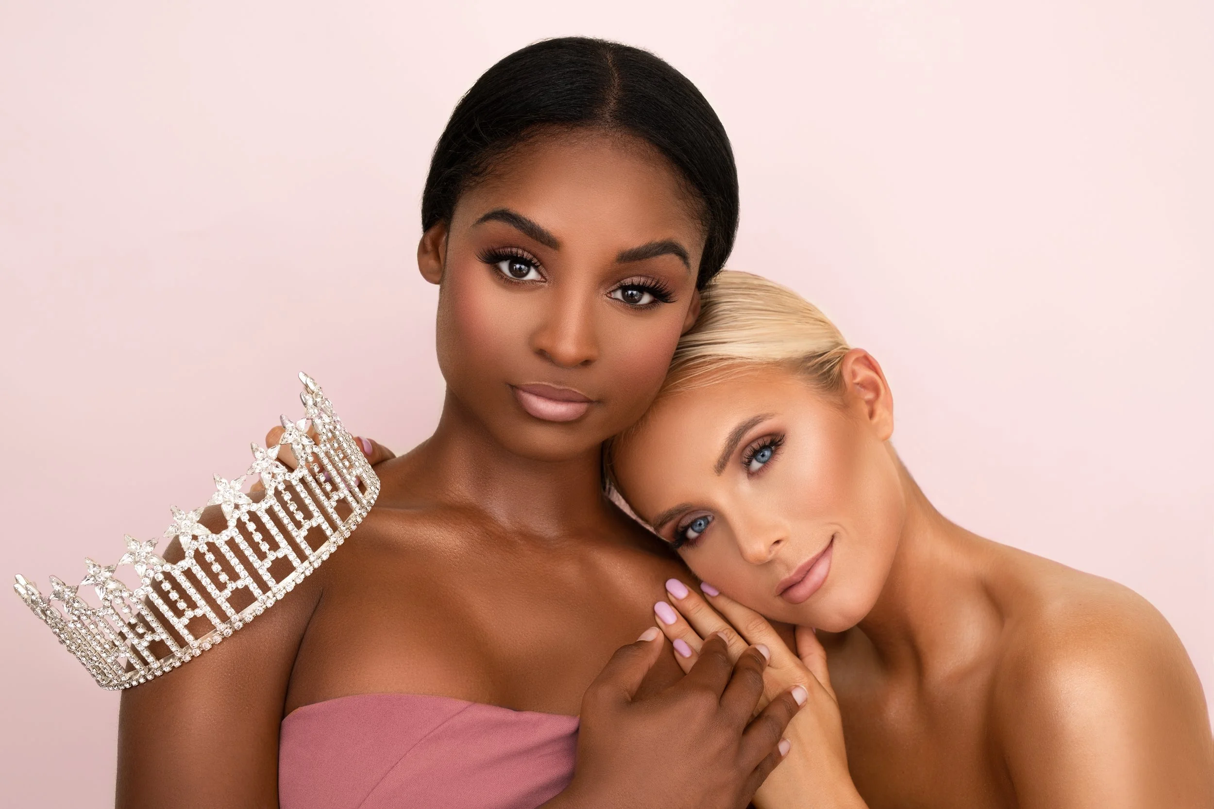 Miss Massachusetts Crown & Title holders. Makeup By Sarah Elizabeth Artistry