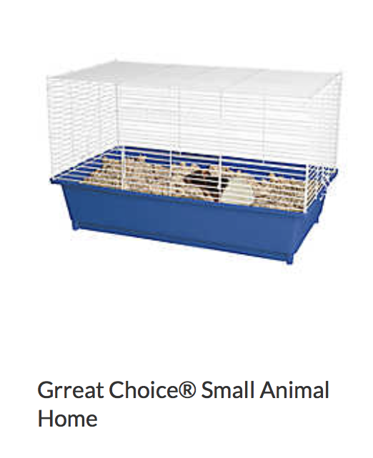 Great Choice Small Animal Home - Not appropriate size wise for rats. Fine as a carrier.