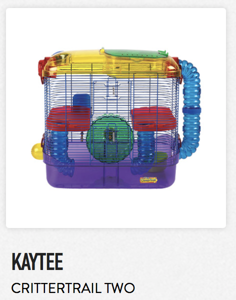 Kaytee Crittertrail Two - Not appropriate size wise for rats. Not appropriate as a carrier.