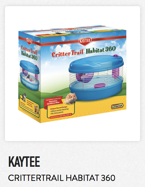 Kaytee Crittertrail Habitat 360 - Not appropriate size wise for rats. Fine as a carrier if wheel is removed.