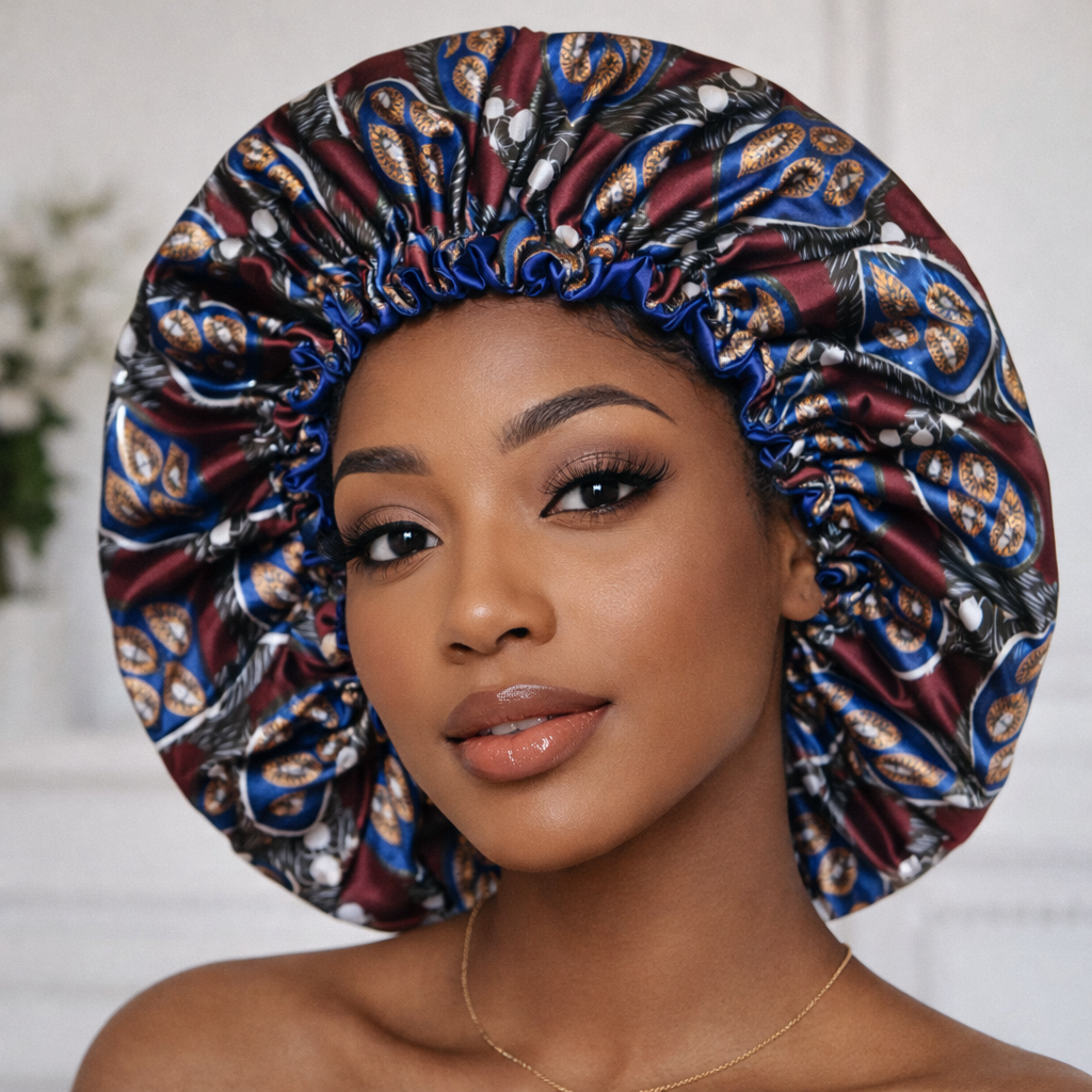 "Mystic" Silky Satin Bonnet (6 sizes)