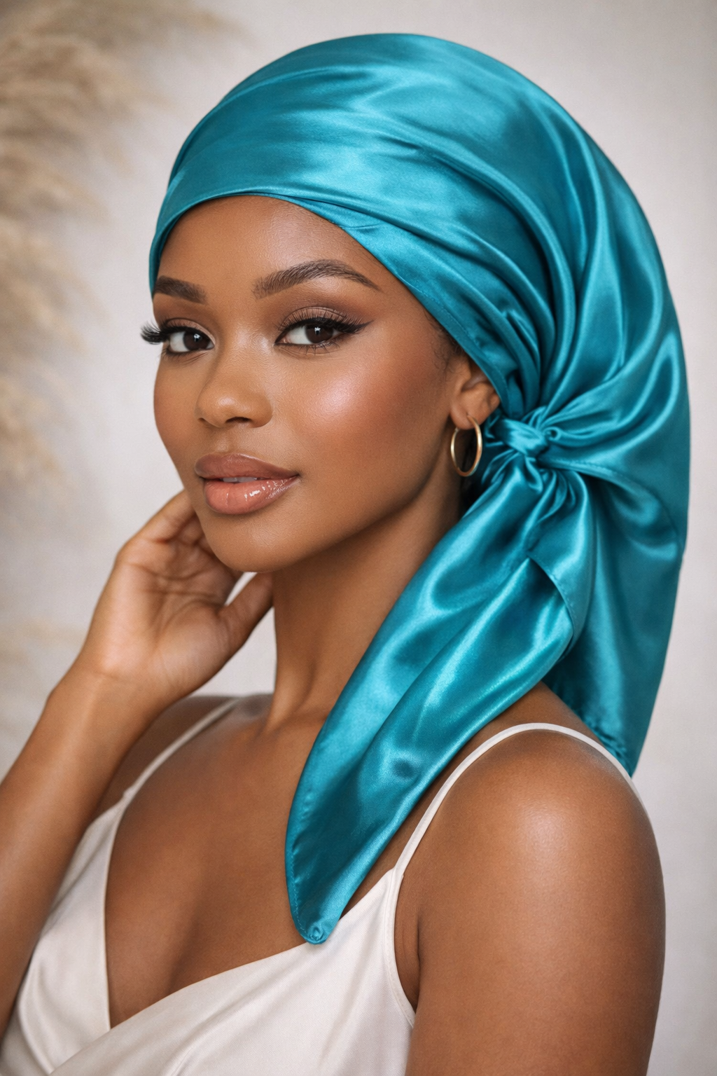 Peacock Teal Scarf Model.png