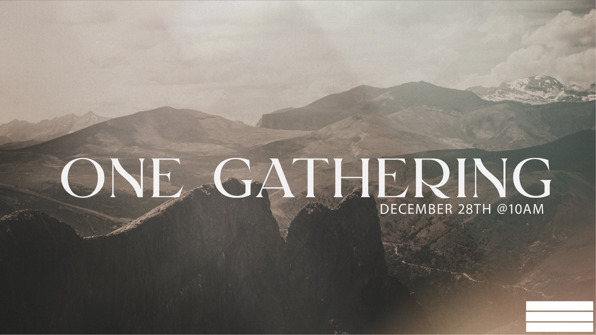 One Gathering 12/28