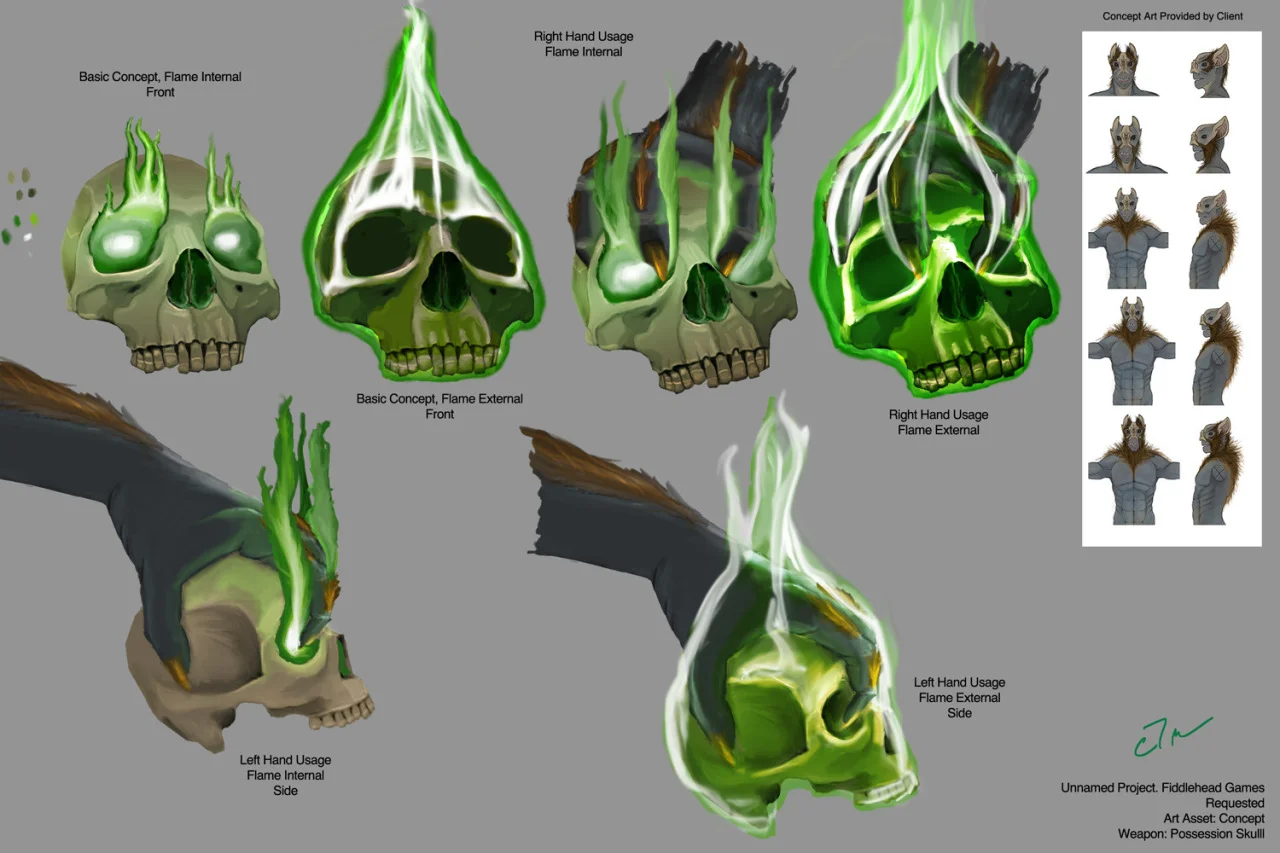 Possession Skull - Unnamed Project Request