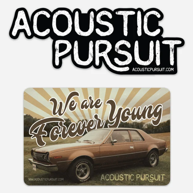 We also designed two different stickers to sell at the event. A basic logo sticker and one vintage design featuring the Hornet.