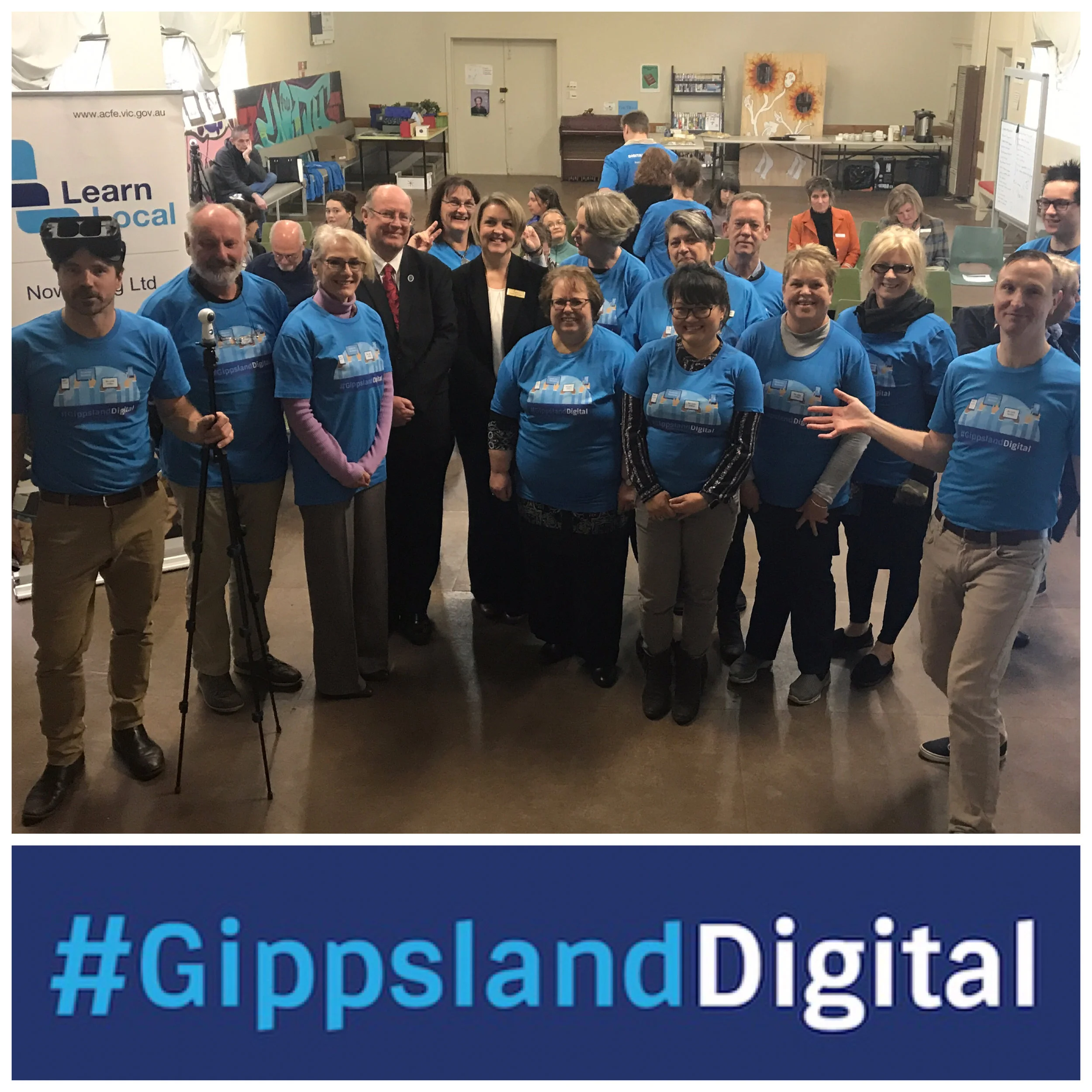 The purpose of #GippslandDigital is to optimise Digital Technology pathways between pre-accredited training, accredited training and employment in Gippsland. What will this mean for Gippsland? - Improve local economic development - Increase viability of community businesses & organisations - Reduce unemployment - Grow and support a digitally engaged region with entry level courses that will lead to further study and employment. #GippslandDigital is a 12 month digital education program in the Gippsland.