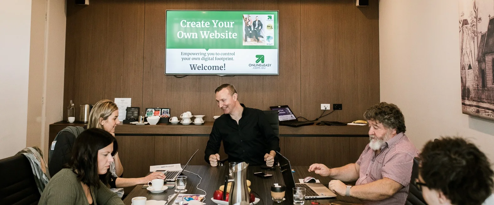 Create a website from scratch with web design made easy