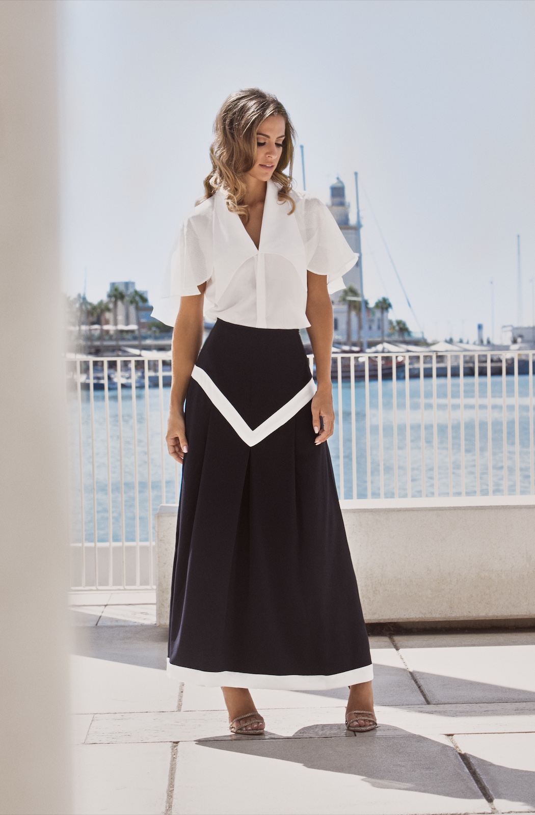  Riviera Top - Nautical Skirt  