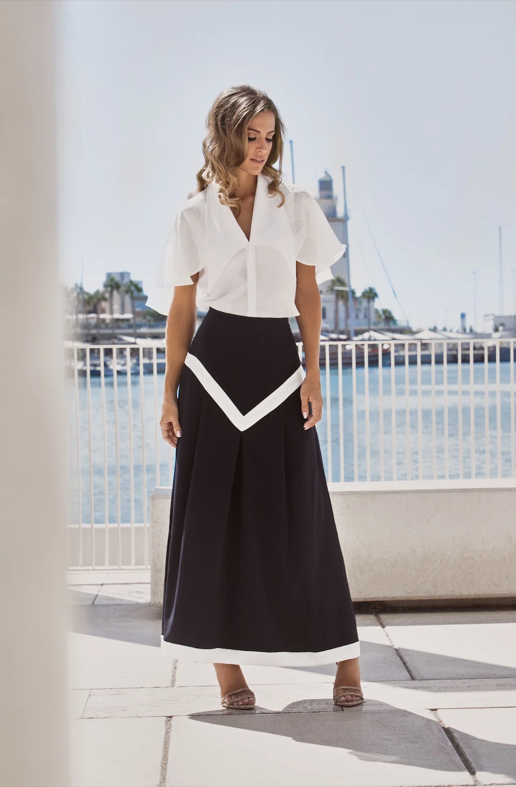 Riviera Top - Nautical Skirt