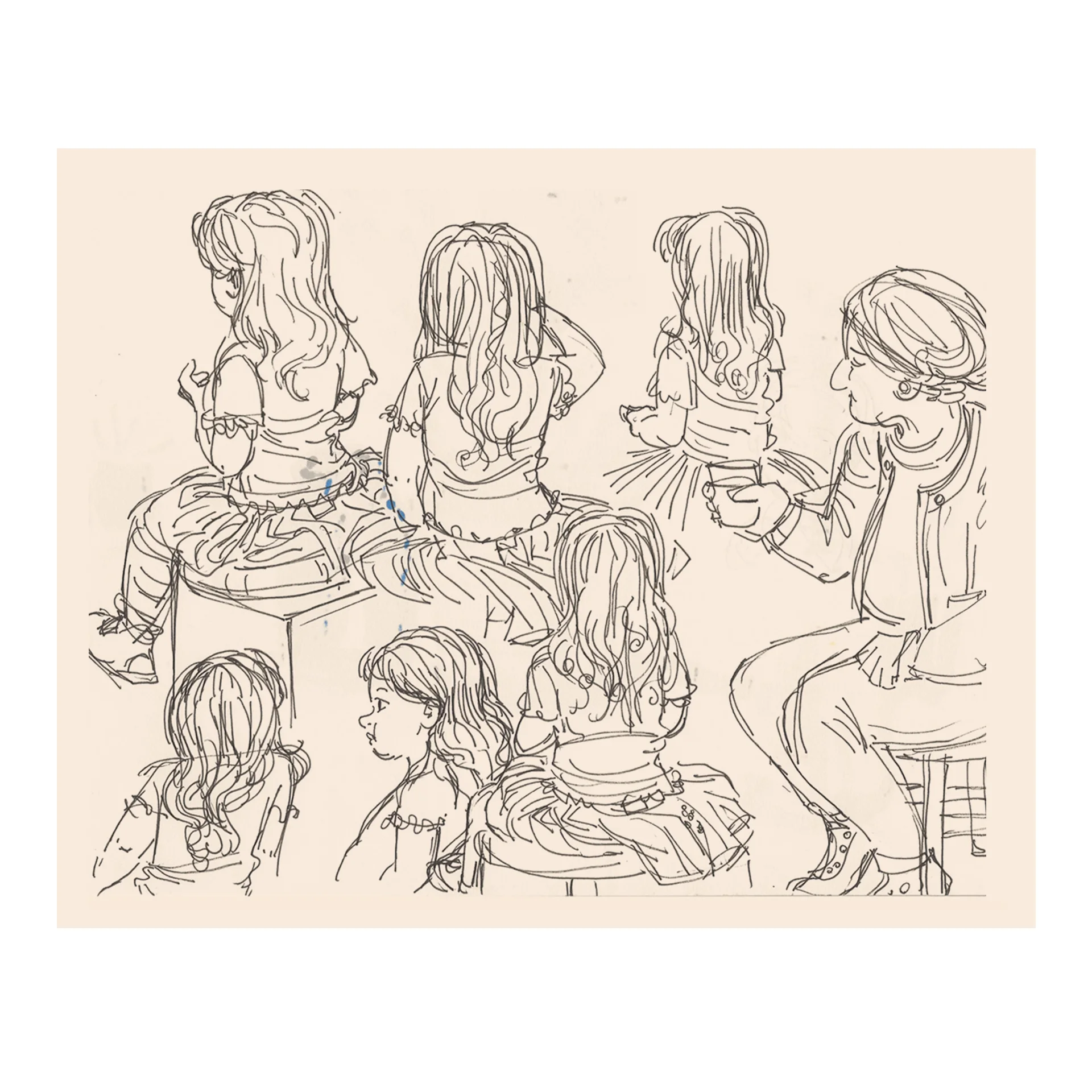 Cafe sketches