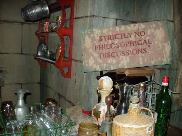 Post-apocalyptic Church turned Tavern