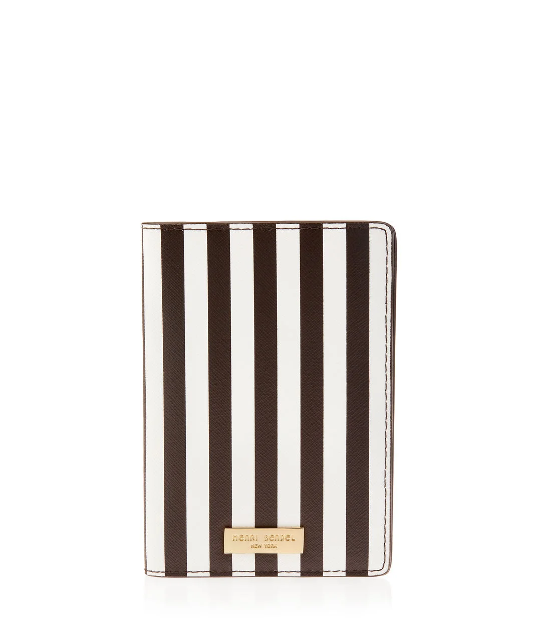 Henri Bendel New York Centennial Stripe Passport Cover ($58)