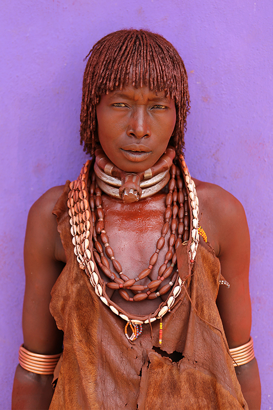 Hamer Tribe Woman