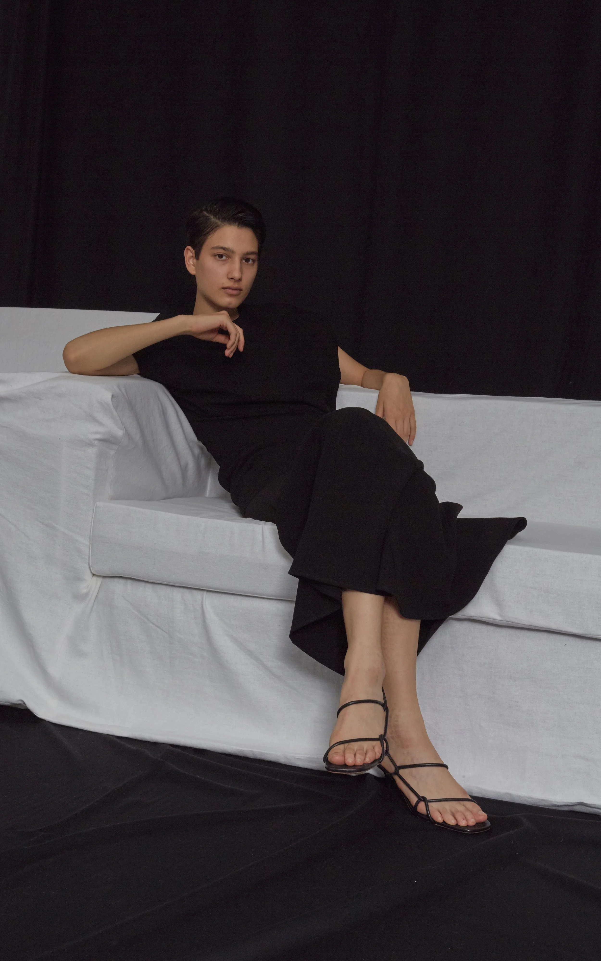 SMITHSON twisted seam dress