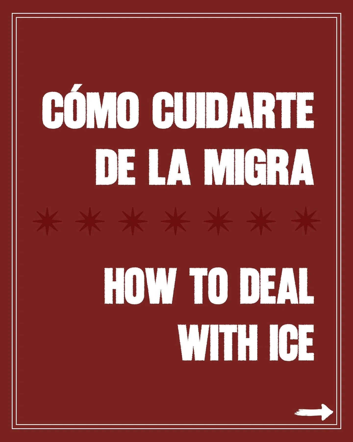 We will be sharing resources on how to deal with the current ICE raids. Please share! Especially with your friends and family who may not be informed. Keep yourself and your neighbors safe! 
Information adapted from a zine created by community membe