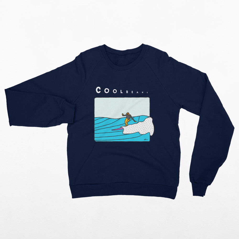 Coolbeans Sweatshirt | Navy | Alimofun