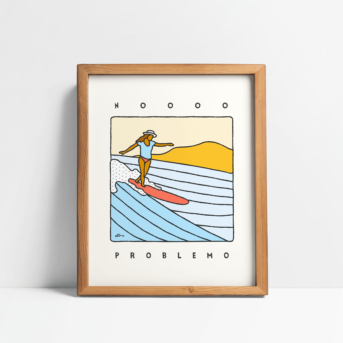 No Problemo Art Print | Alimo