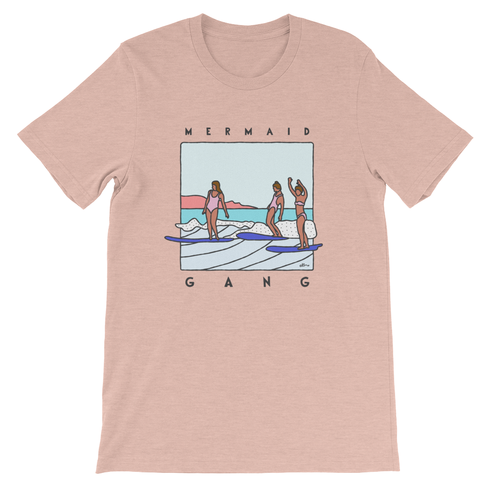 mermaid-gang-12x16-color-black_mockup_Front_Flat_Heather-Prism-Peach.png