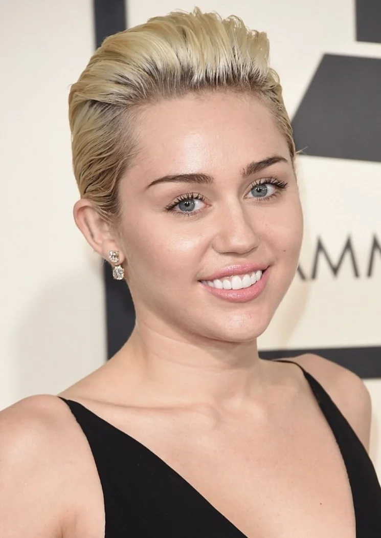 Miley Cyrus's was not born with the name Miley or Hannah...it's actually Destiny Hope. But as a child once her dad realized that she was always smiling, Miley became her nickname. It was then legally changed.