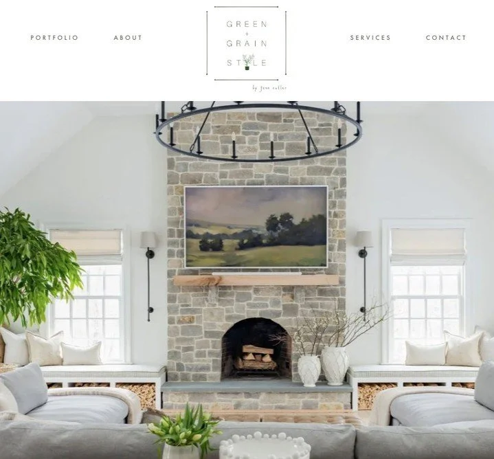 Now Live! View the beautiful new website just launched for Green + Grain Style by Jenn Cutler at www.greenandgrainstyle.com and follow Jenn on Instagram at @greenandgrainstyle