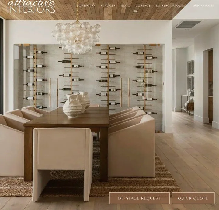 Phoenix Home Staging - Just launched! View the beautiful new website for Phoenix, Scottsdale, and Paradise Valley Home Staging Firm, Attractive Interiors, led by Heather Good at www.attractiveinteriors.com and follow on Instagram at @attractiveinteri