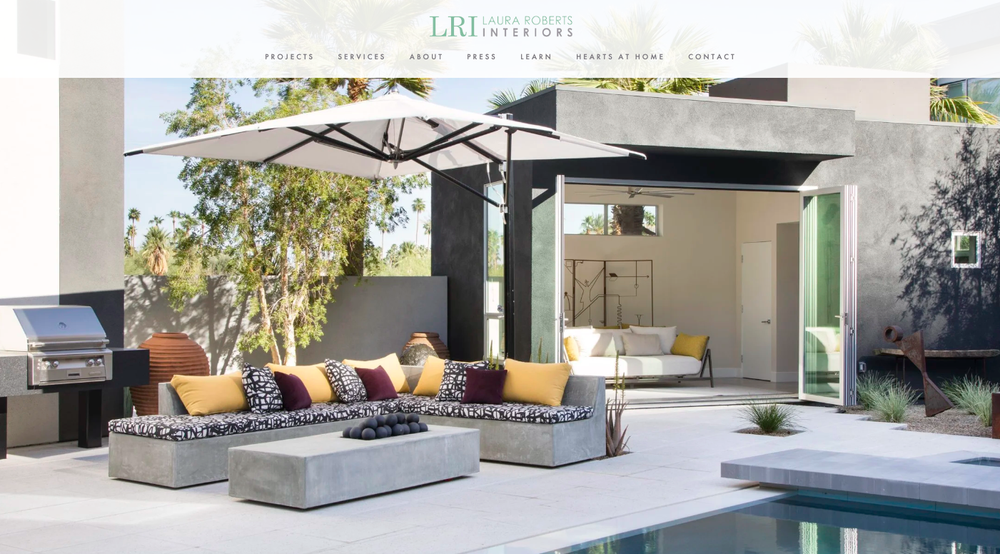 Los Angeles Interior Designer | Justin Page Wood | Website Design for ...