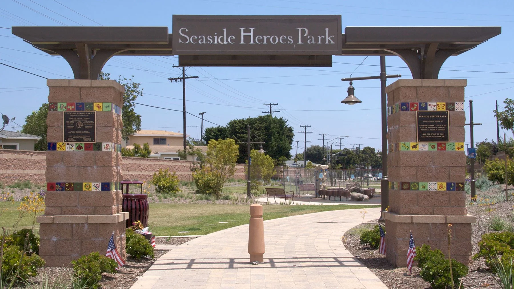 Seaside Heroes Park Beautification