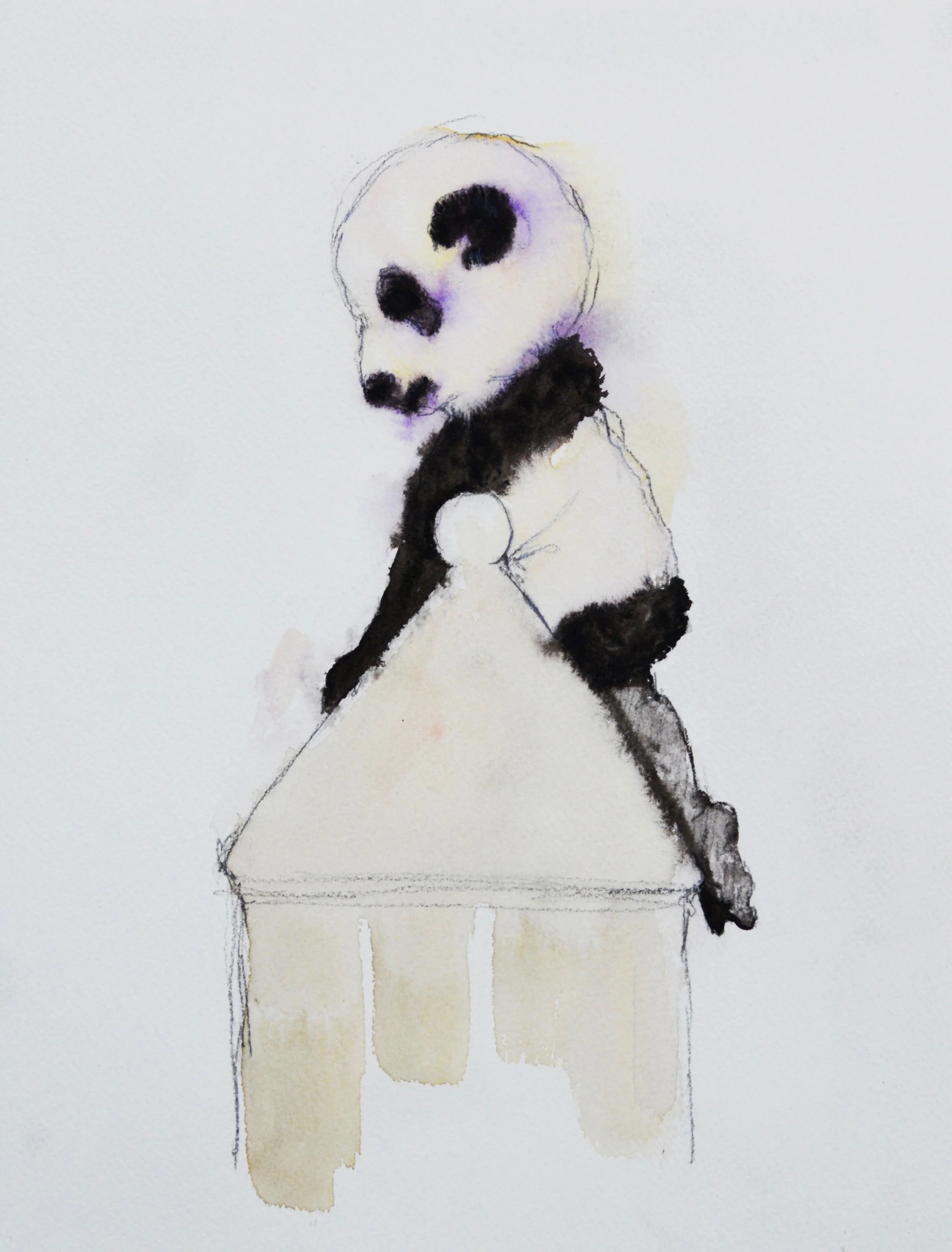 laura ford, panda from the side