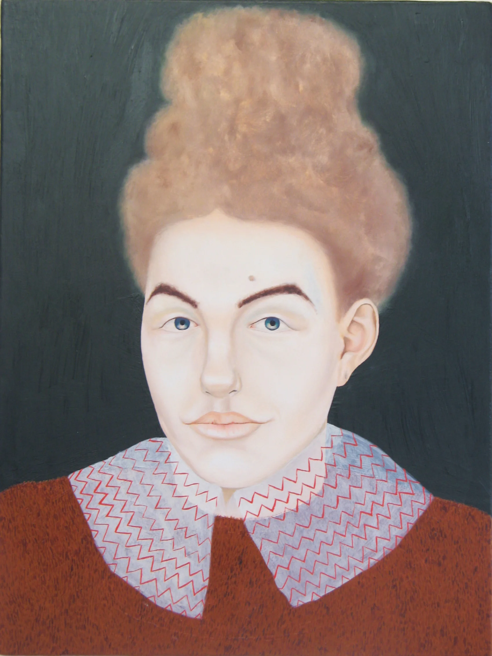 seren morgan jones, woman with lace collar