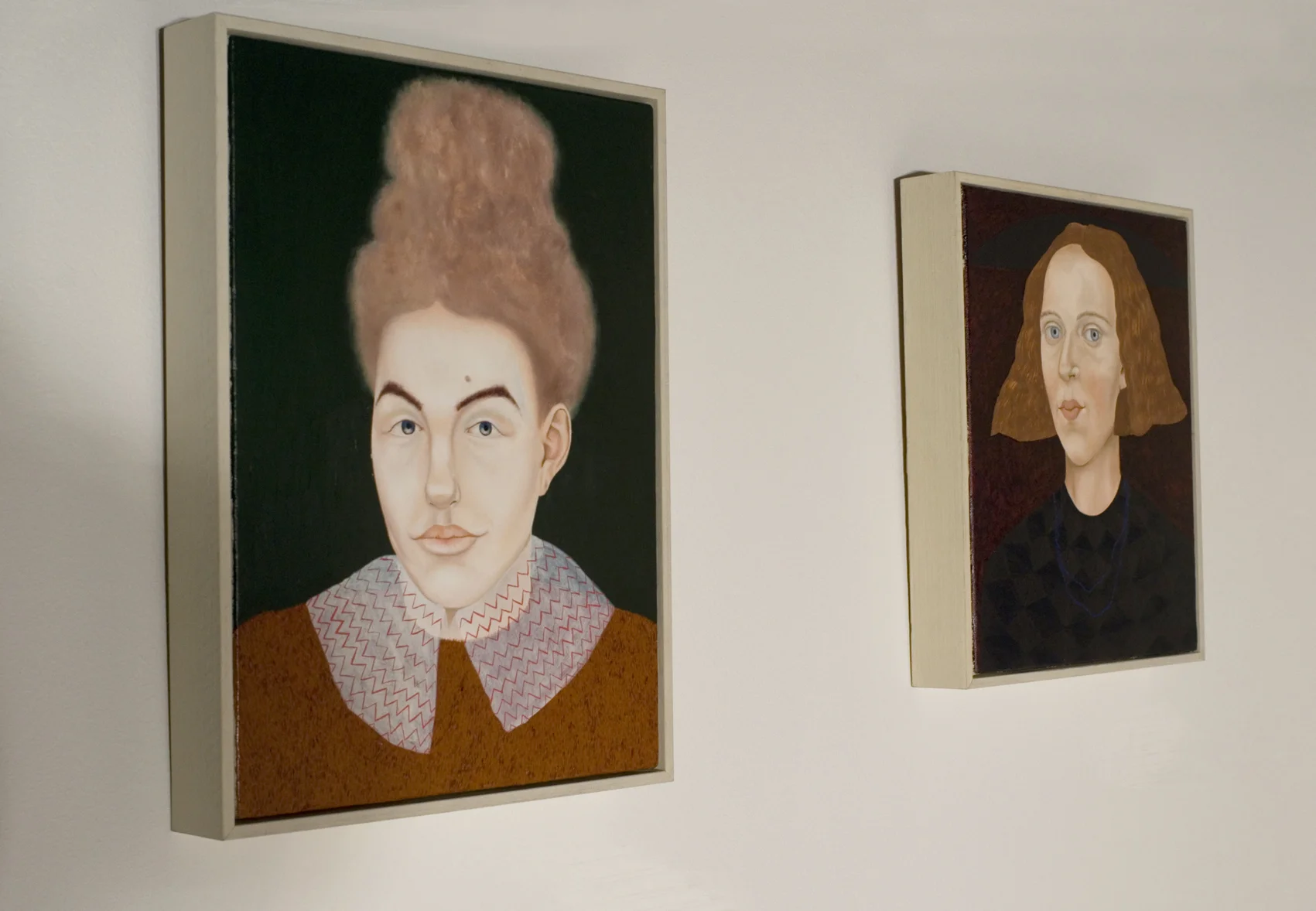 seren morgan jones, woman with lace collar