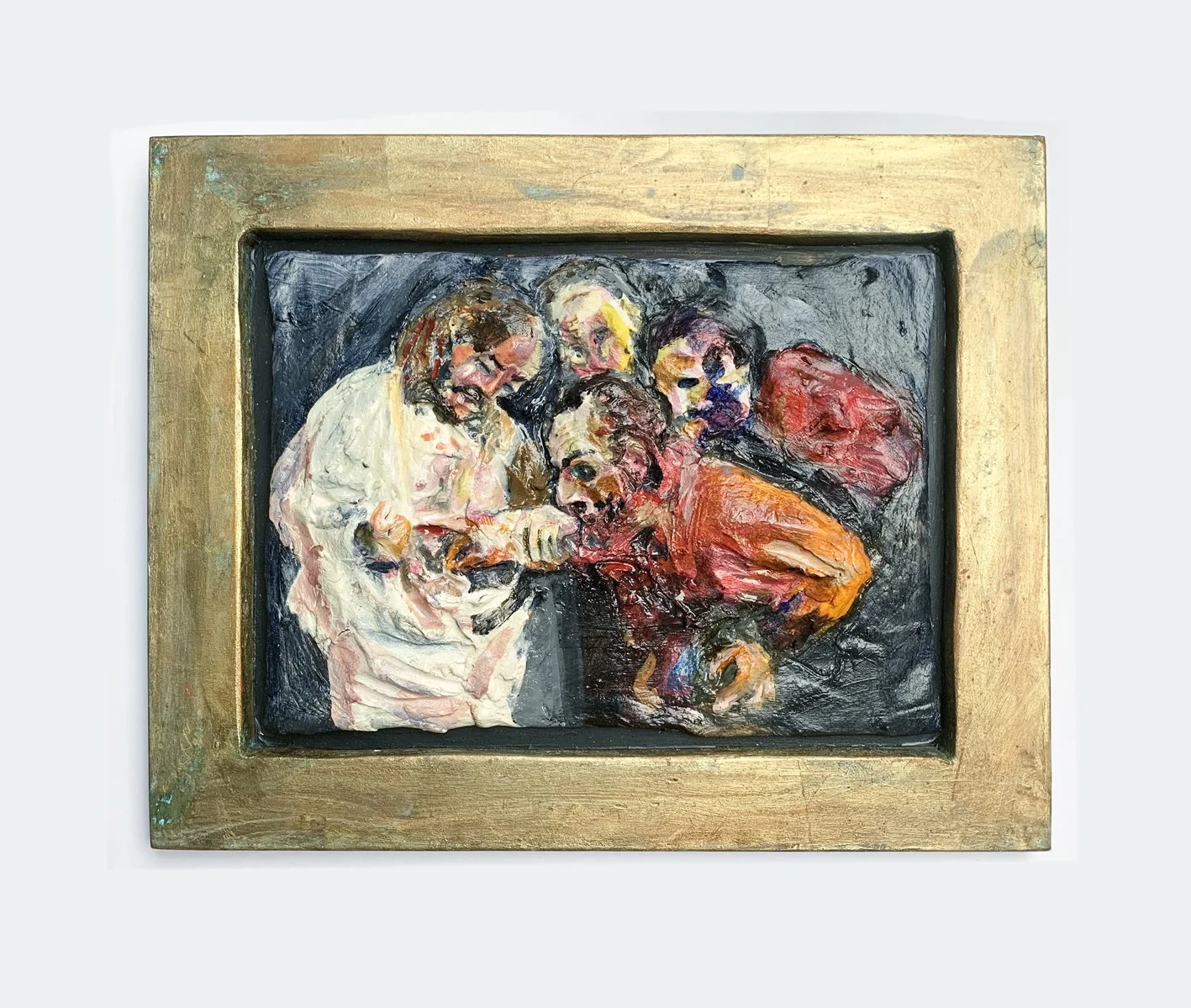 Ellie Young, After Caravaggio: The Incredulity of St Thomas’ or Touching is Believing