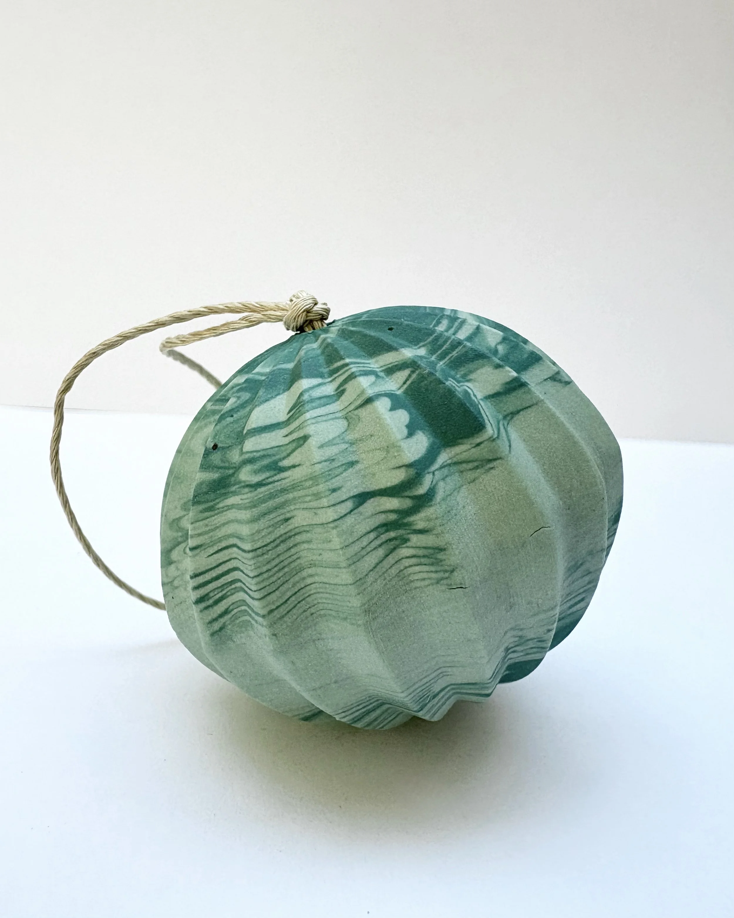 Sophie Southgate, Small Marbled Bauble #1