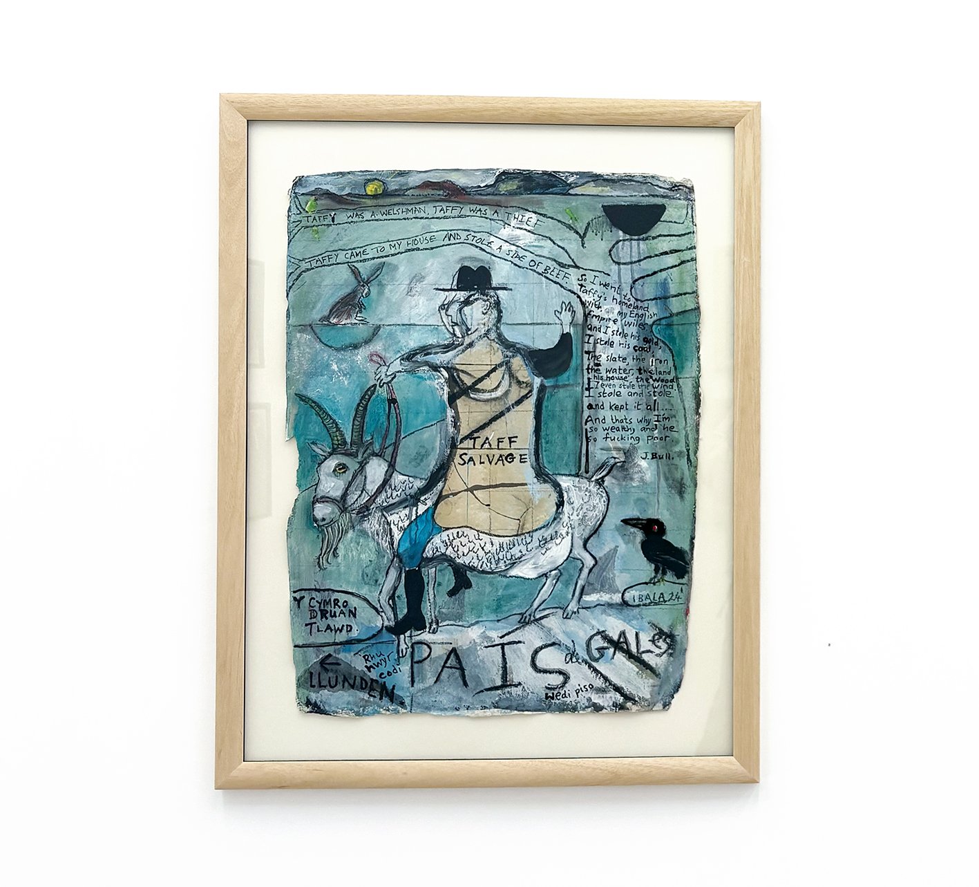 Iwan Bala, Taff Salvage [Y Cymru Druan Tlawd]