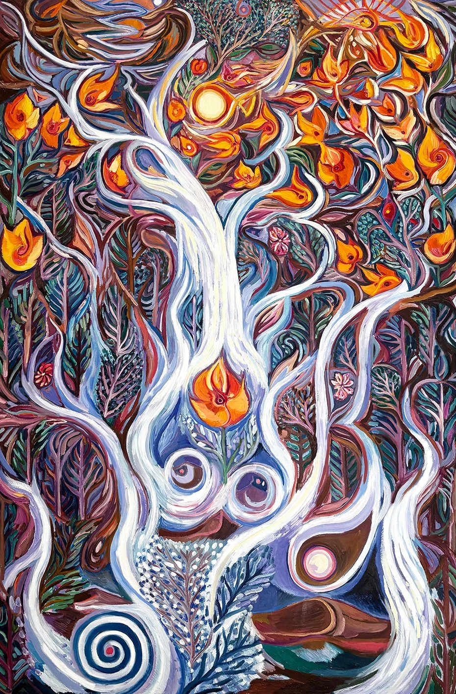 John Abell, Afon Caerfanell [Pabïau Cymreig]