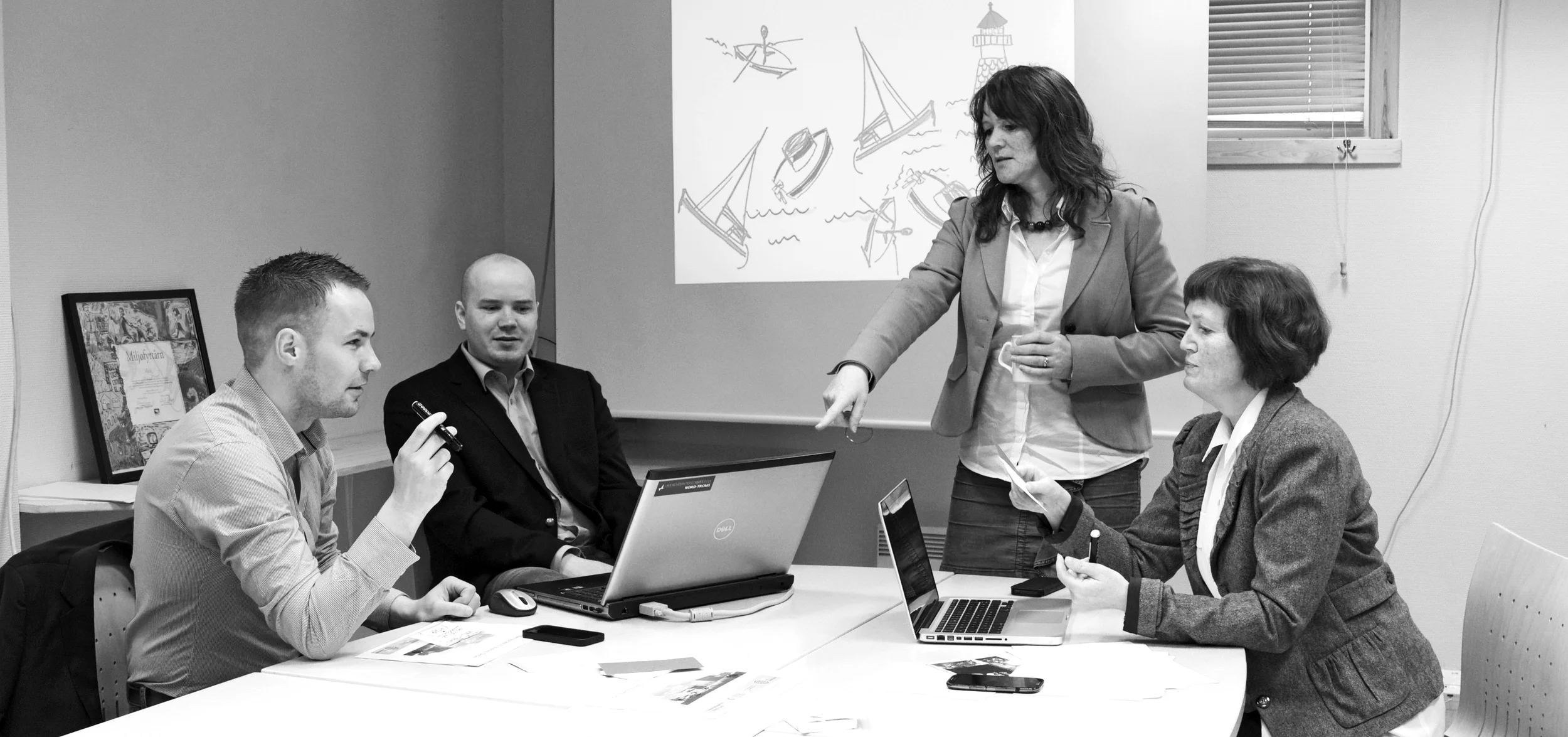 Strategiprosess i samarbeid med Halti næringshage AS. Foto: Eili Bråstad Johannessen