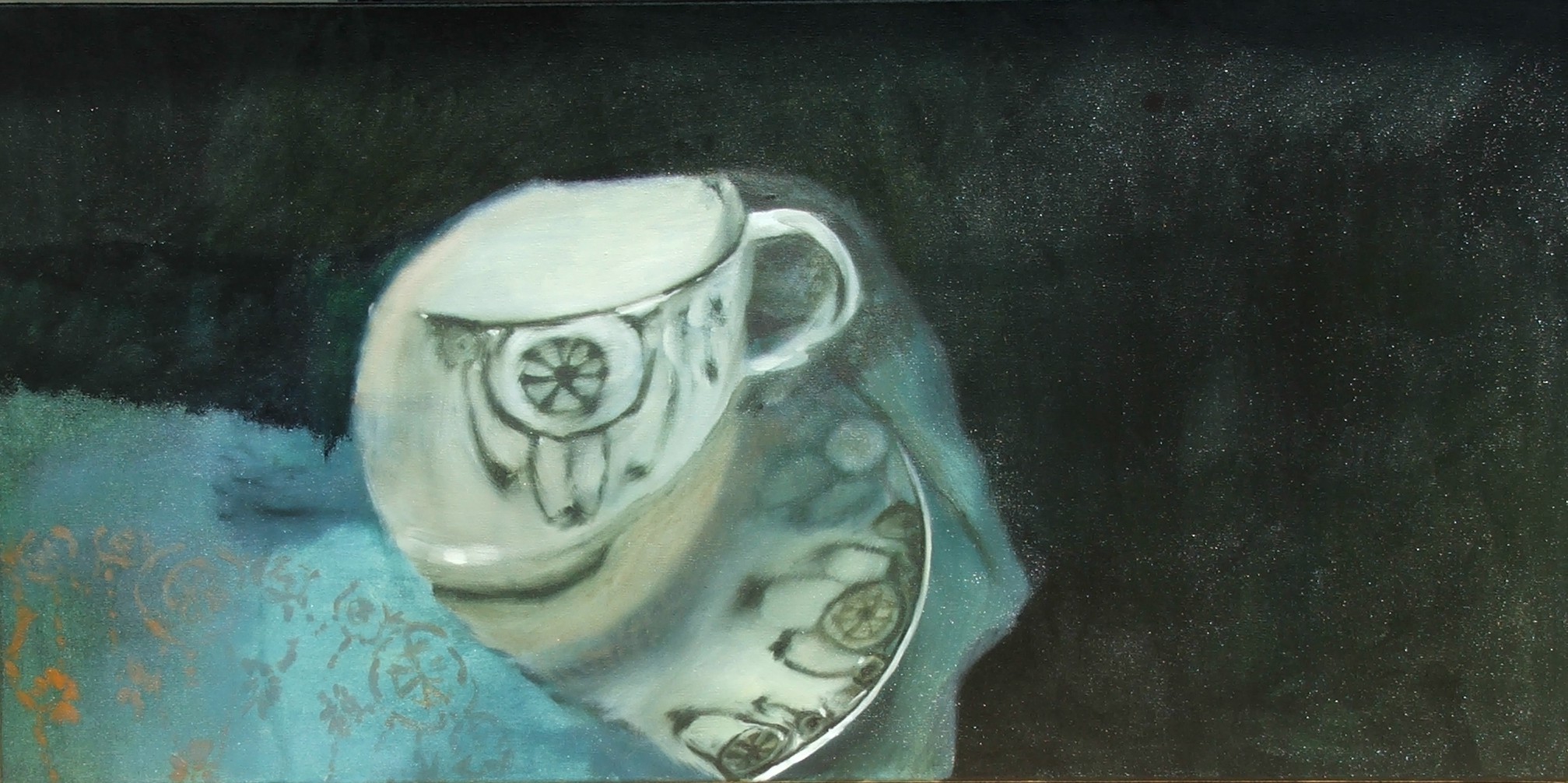 Flash , oil on canvas, 1020x500mm, 2005, sold