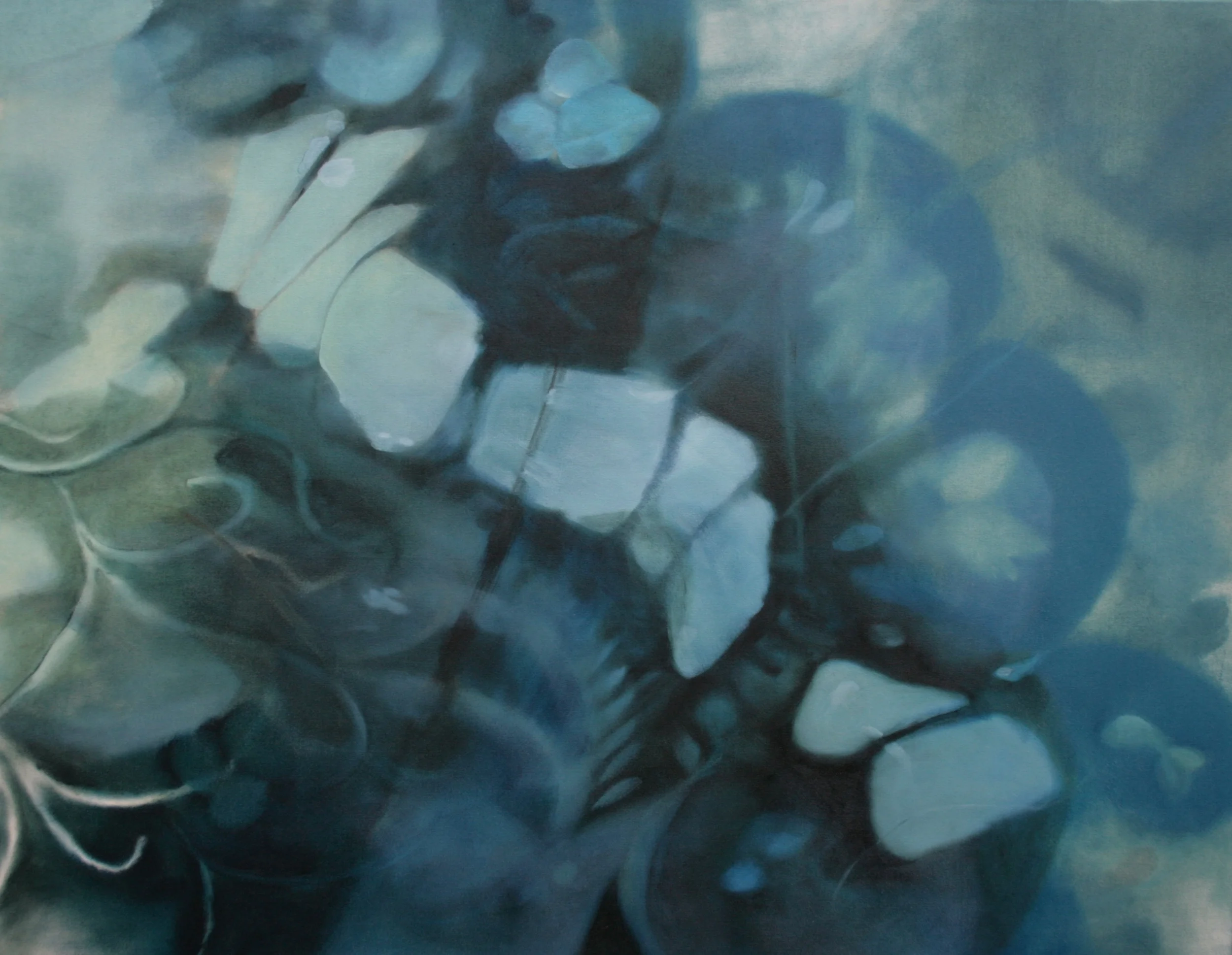 Resuscitation The Second , oil on canvas, 900x700mm, 2009