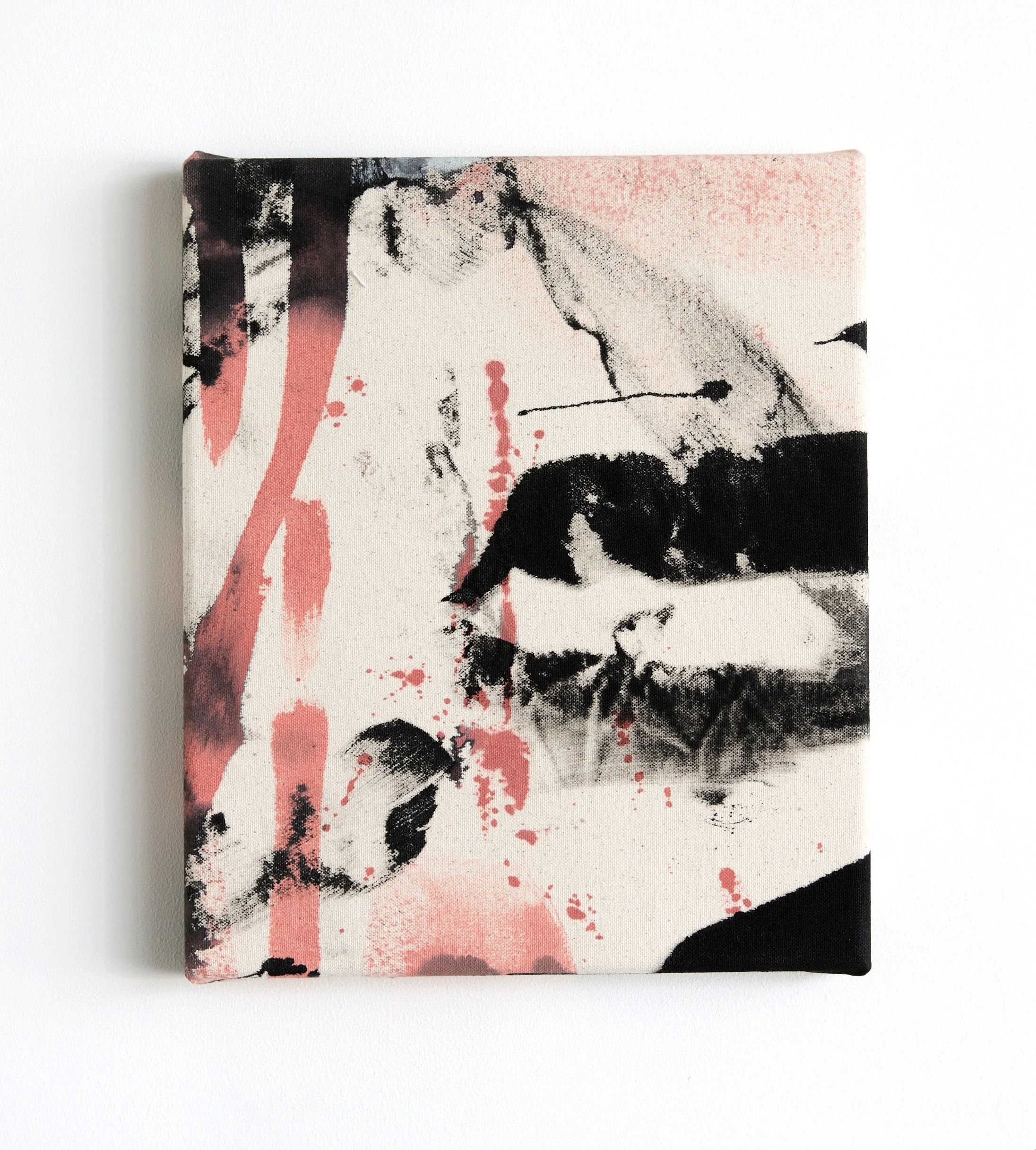 Near the puriri tree II. Ink and acrylic on canvas, 300x250mm.jpg