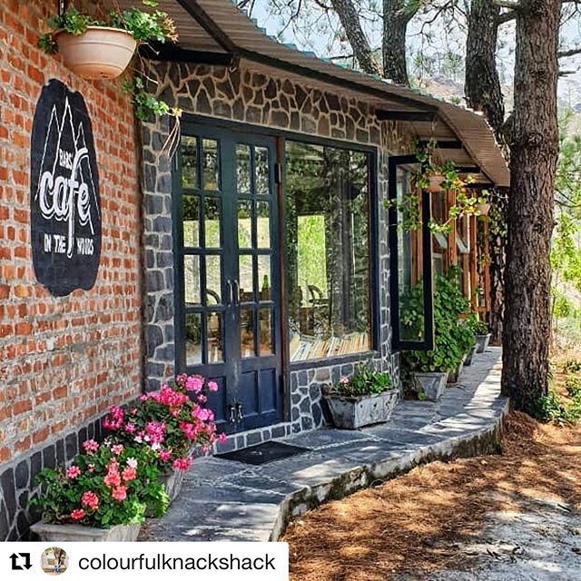#Repost @colourfulknackshack with @get_repost
・・・
Beautiful Bab's Cafe in the Woods at @naveens_glen.