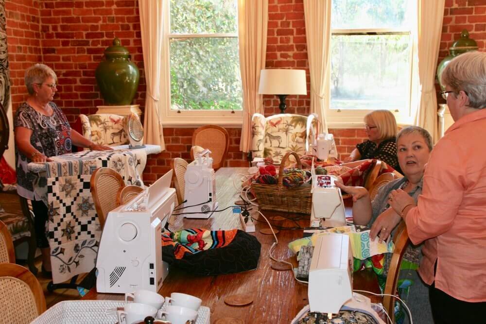 Quilting getaway at The Eaglehawk Hotel Maldon