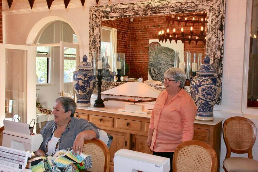 Quilting in an Historic setting at The Eaglehawk
