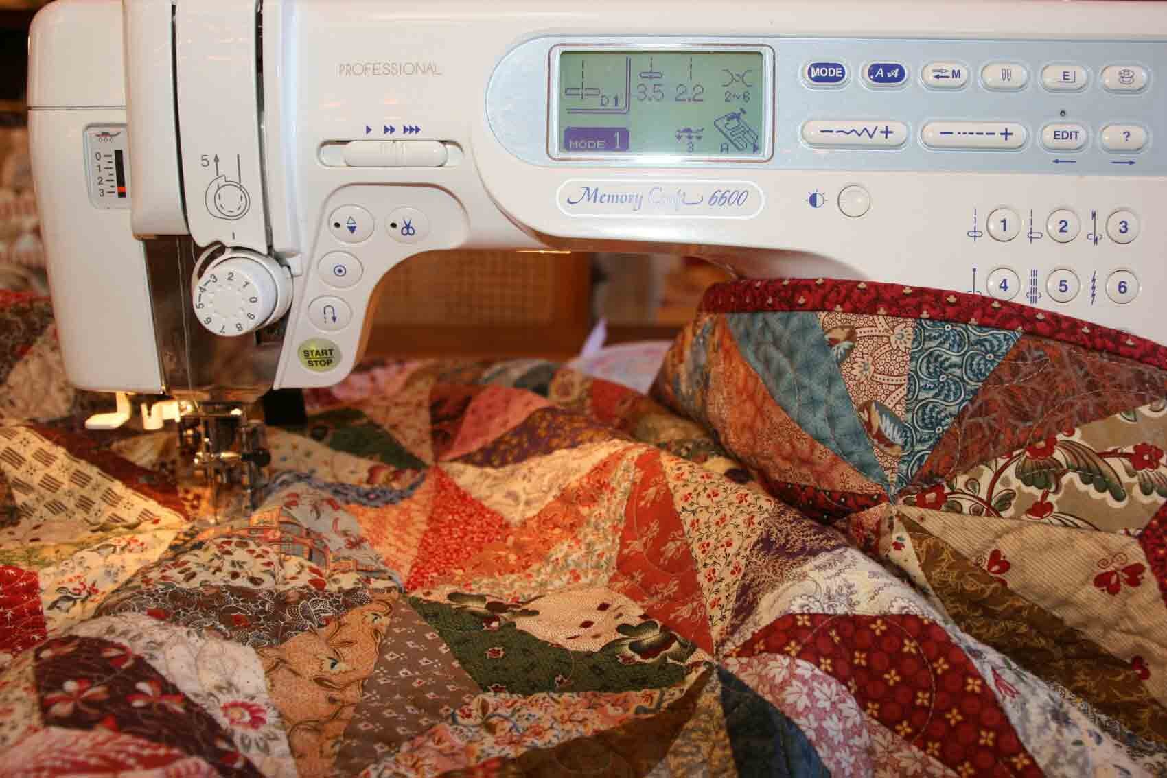 Tools to the ready at The Eaglehawk Hotel Quilting Retreat