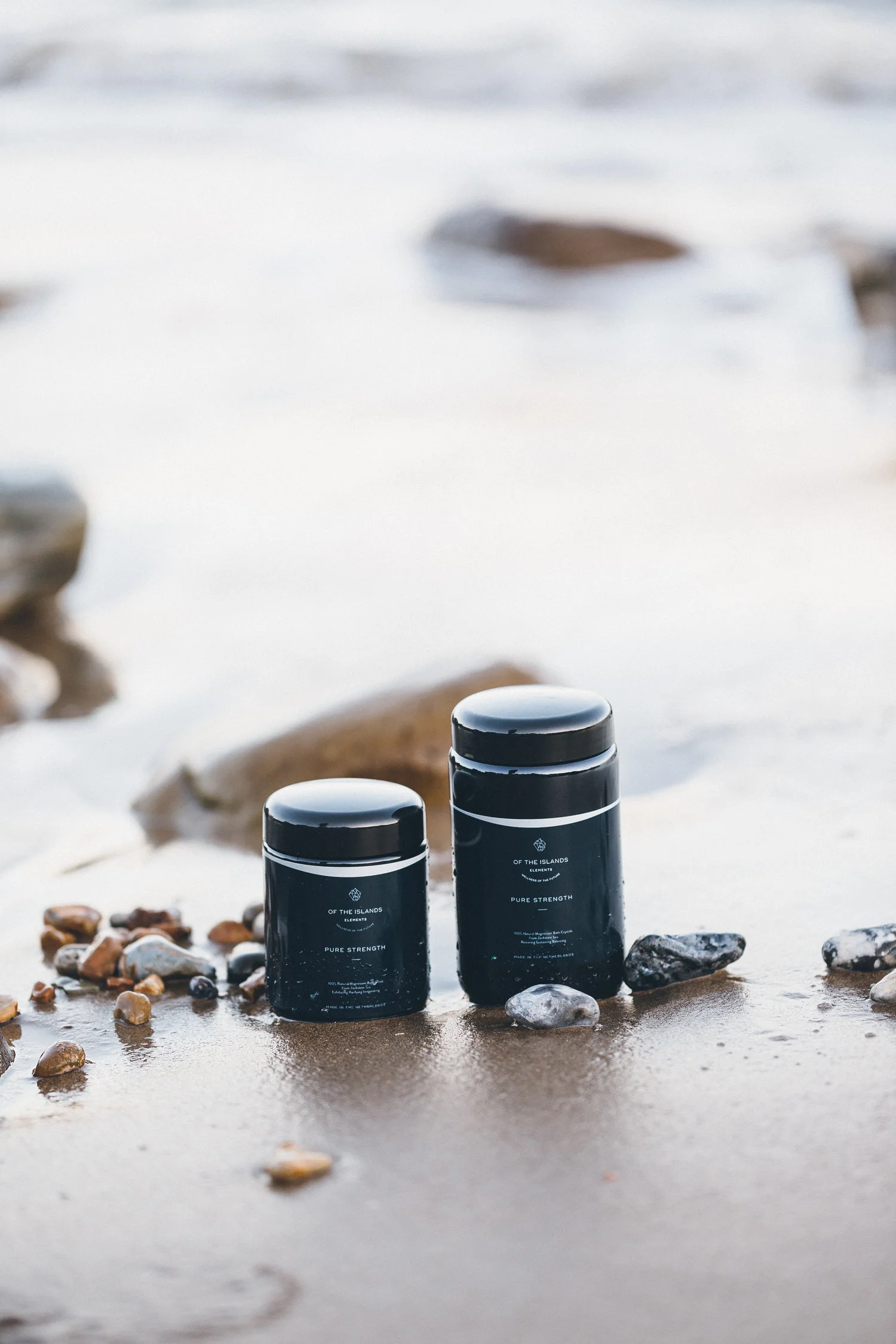 Magnesium Scrub - PURE STRENGTH - Unscented just pure magnesium tingle - dissolve the grime of this world