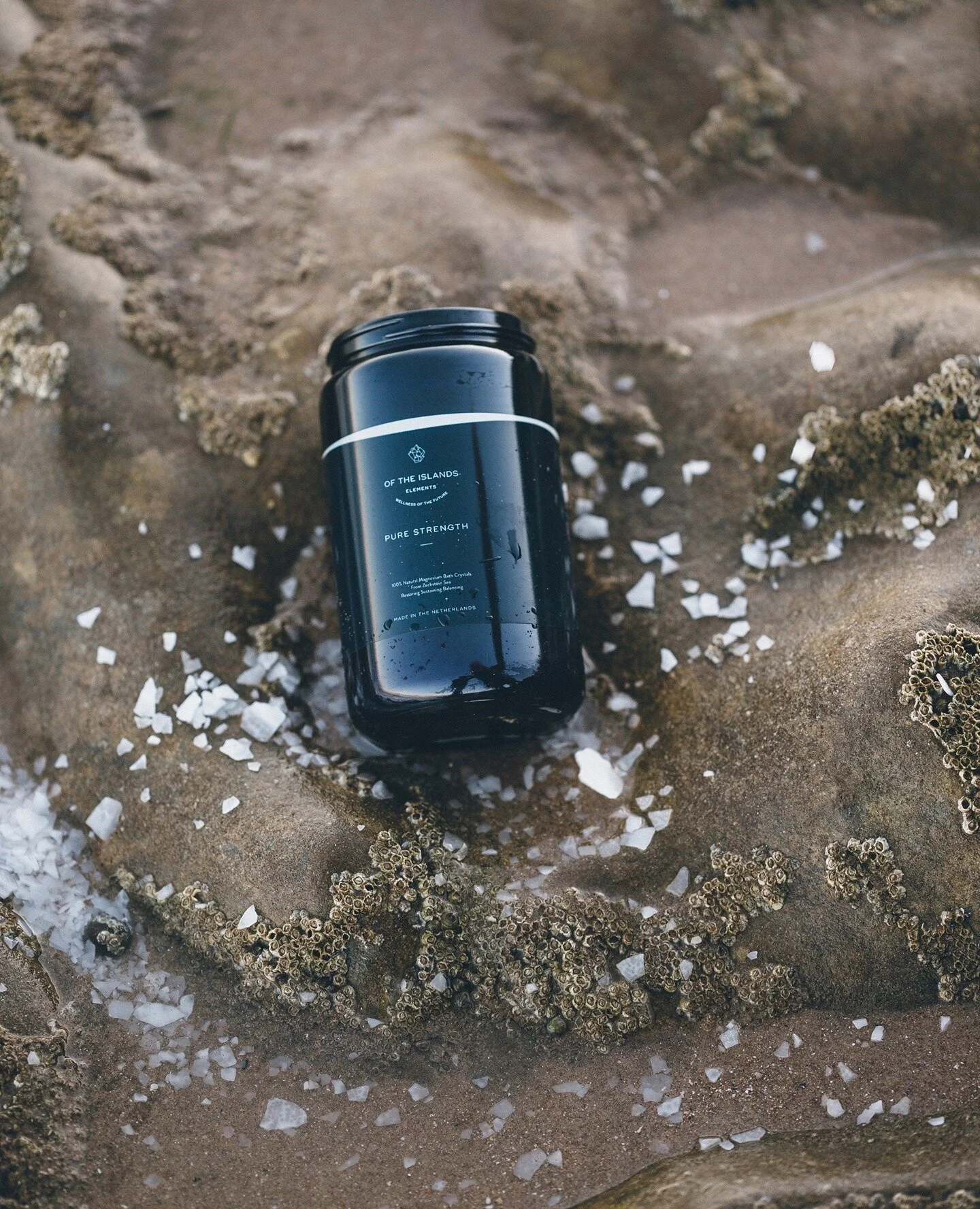 Magnesium Bath Crystals - PURE STRENGTH - Unscented just pure nature unleashed